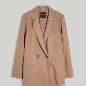Madewell | Caldwell Camel Tan Oversized Casual Blazer